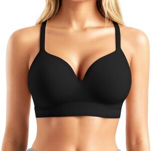 Neiwai Black Wireless Bra Size Medium
